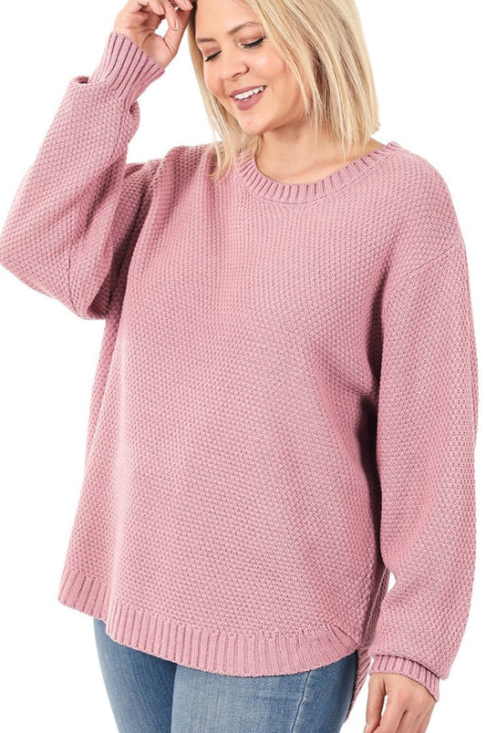 Hi Low Sweater | PLUS