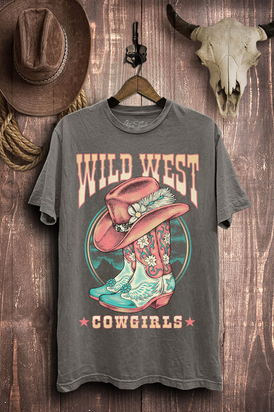 Wild West Cowgirl Graphic Tee