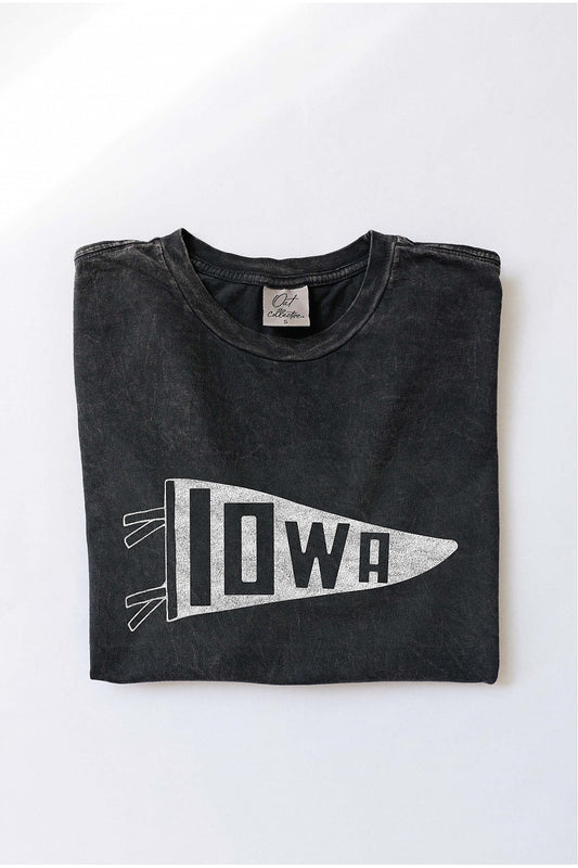 Iowa Pennant Mineral Graphic Tee