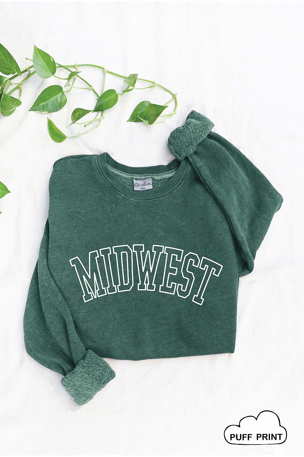 Midwest Puff Print Sweatshirt
