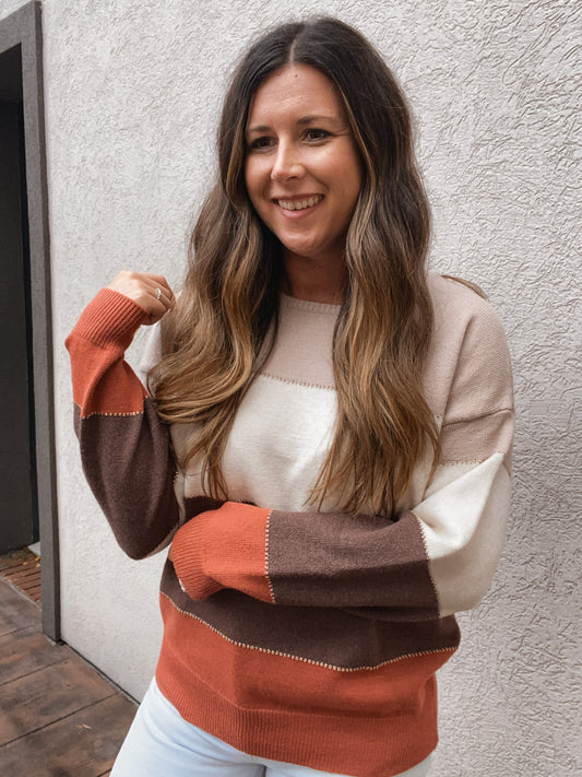 Joanna Stripe Sweater