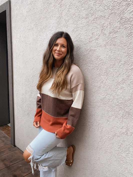 Joanna Stripe Sweater
