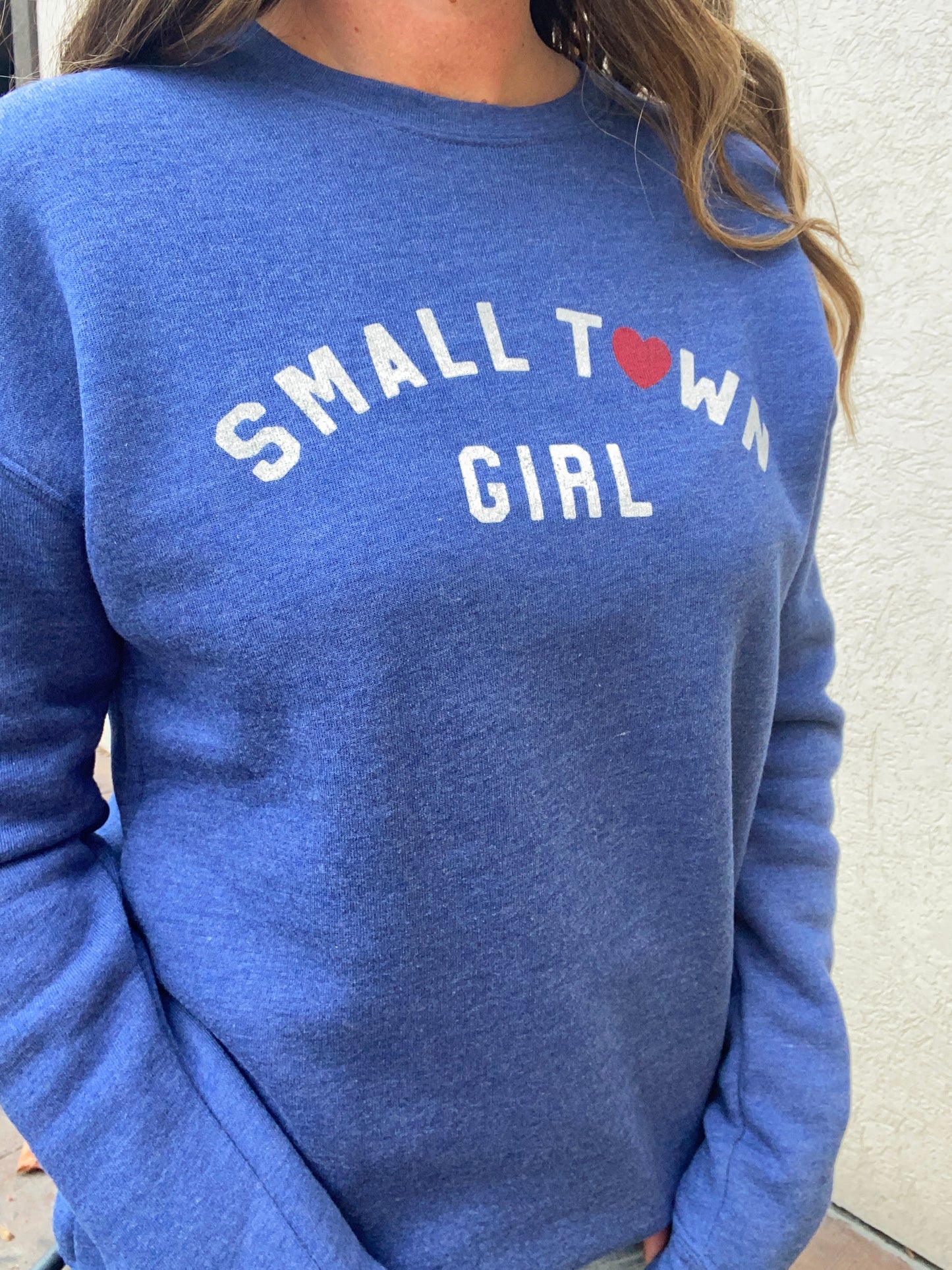 Small Town Girl Sweatshirt - Royal Blue
