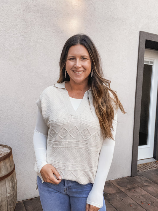 Carter Short Sleeve Sweater