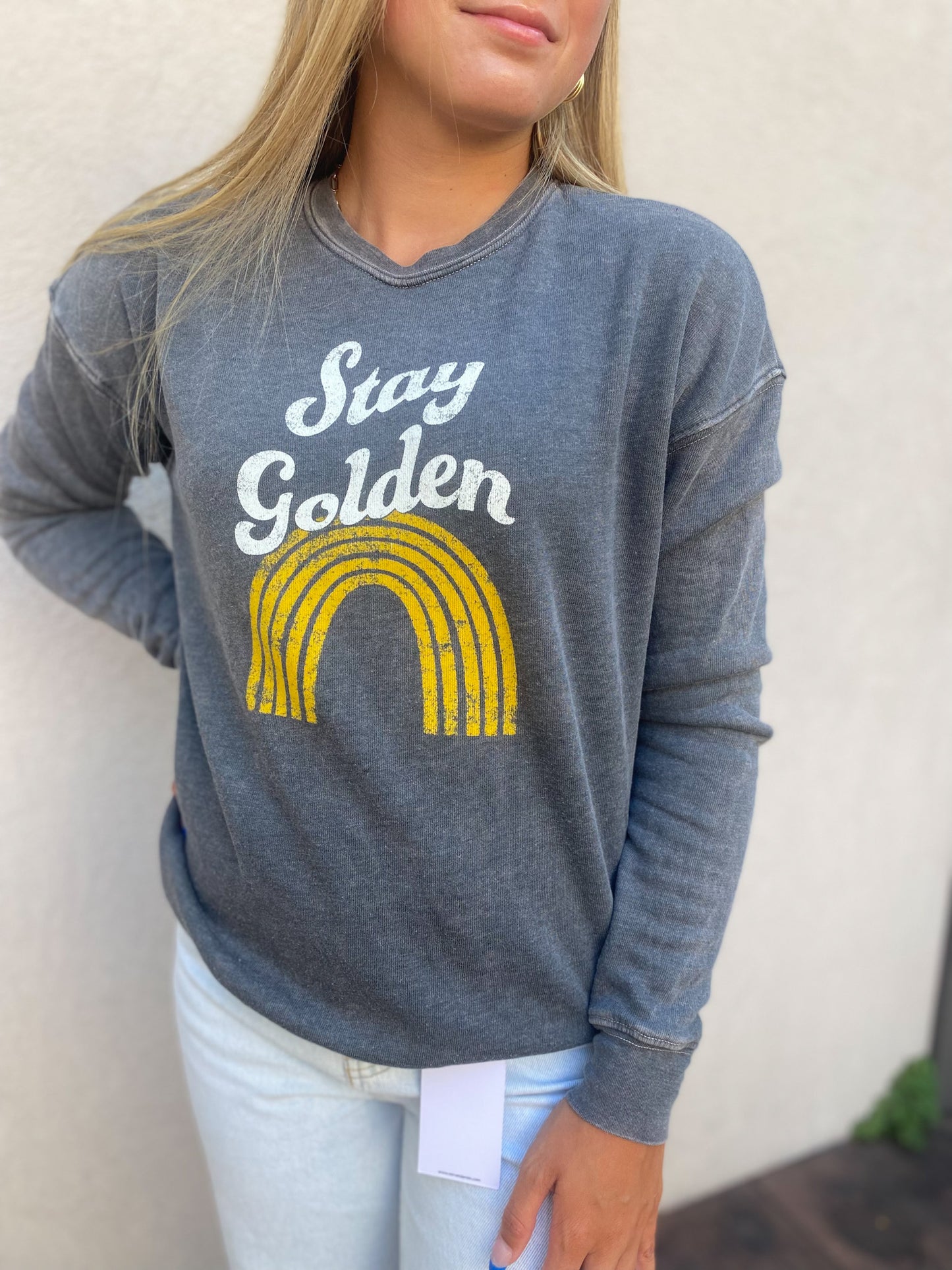 Stay Golden Graphic Sweatshirt