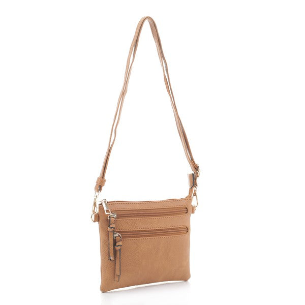 Clair Zipper Crossbody Bag