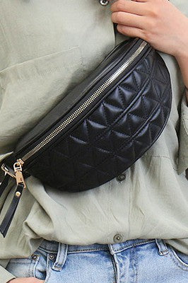 Siri Quilted Sling Bag – Route 20 Boutique