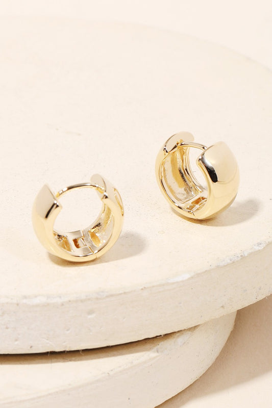 Mini Hoop Huggie Earrings