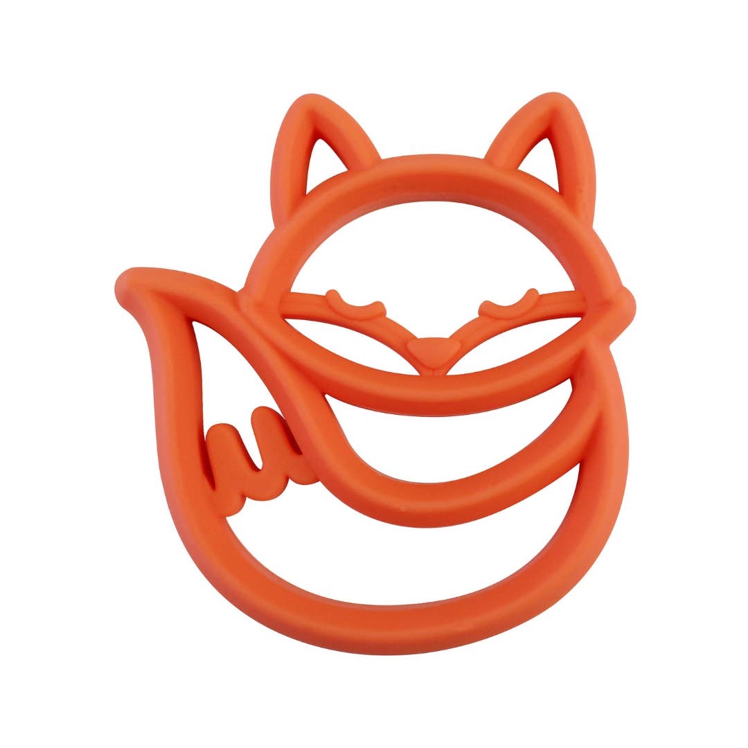Chew Crew™ Silicone Baby Teether - FOX