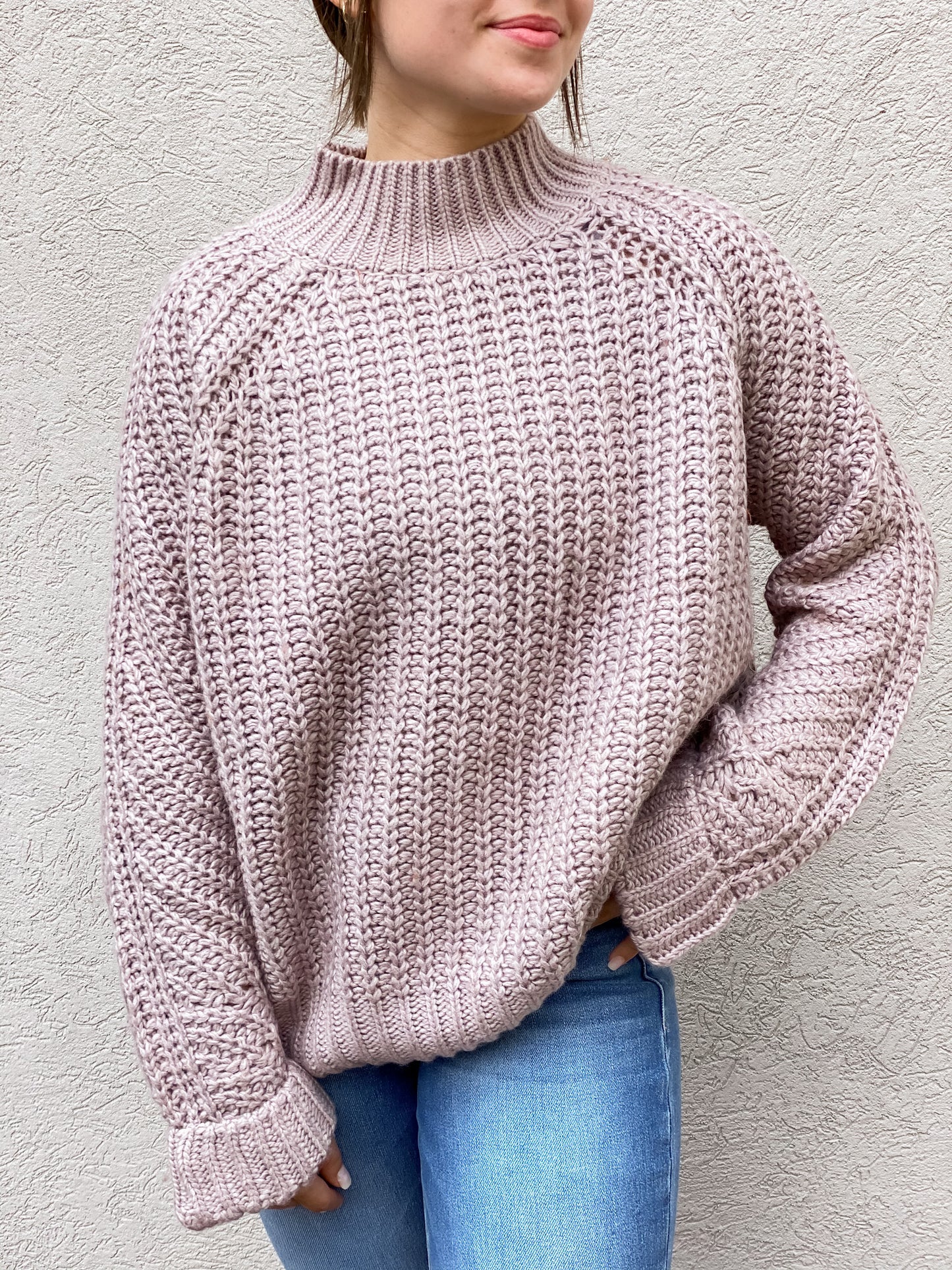 Emerie Mock Neck Sweater