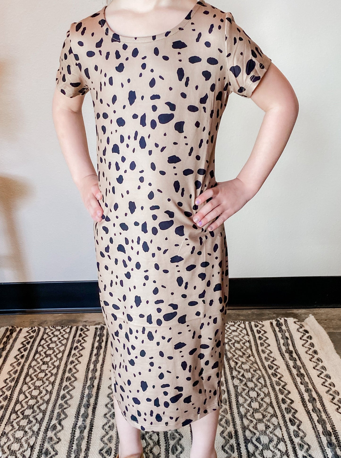 Safari Pebble Midi Dress