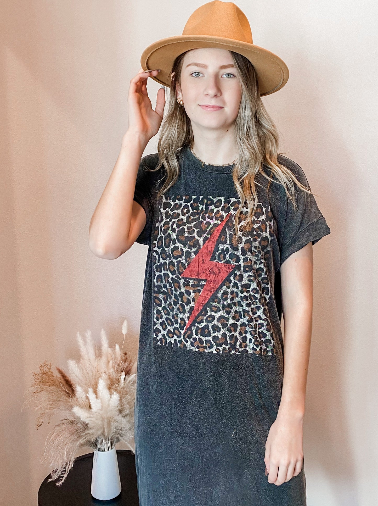 Electric T-Shirt Maxi Dress