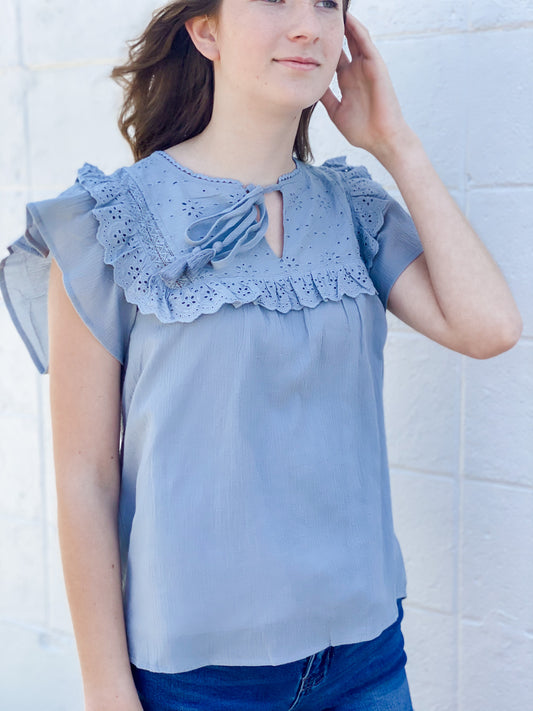 Charlette Eyelet Blouse