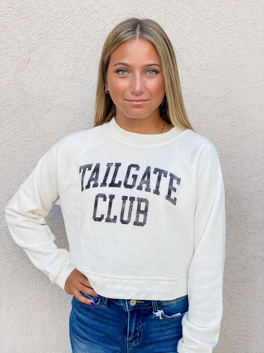 Tailgate Club Cropped Sweatshirt